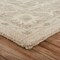 Homeroots 5 x 8 ft. Green & Cream Medallion Area Rug 395920 - alternate 6